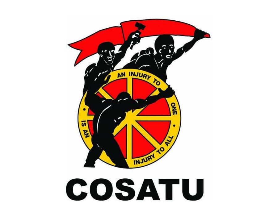 The Congress Of South African Trade Unions Of South Africa Is In A ...