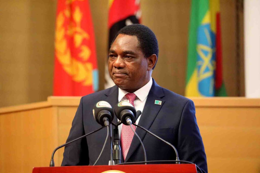 Zambian President Hichilema will assume the Chair of SADC Organ 1 HH