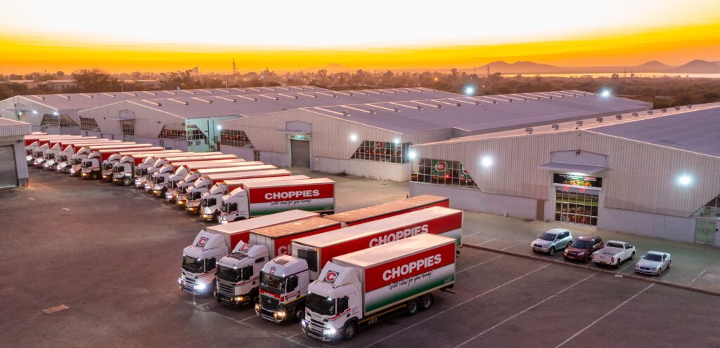 Choppies, a one-stop destination for Namibia’s cheapest basket of standardised groceries 1 Choppies Transport Warehouse Botswana 1