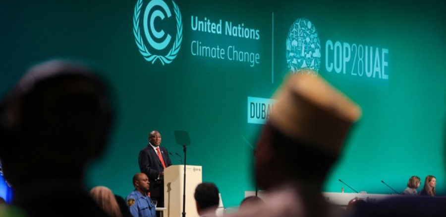 Ramaphosa Calls for More Committed Approach of World Leaders Towards Climate Change