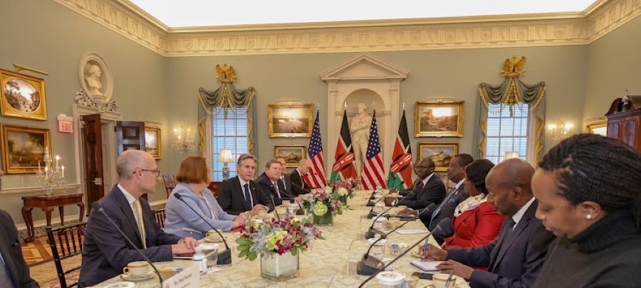 Kenyan Cabinet Secretary in Washington DC: Held Talks with Blinken