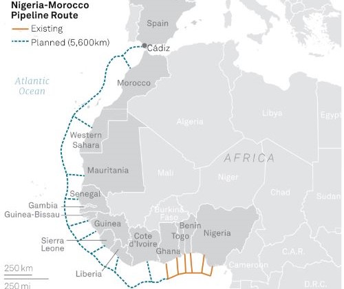 USD 25 bn Nigeria-Morocco Gas Pipeline, the Second-Longest Gas in the World: FID in 2024