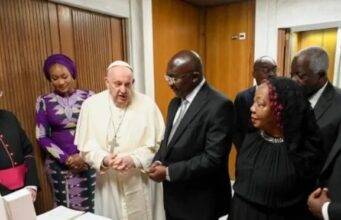 Ghana’s Vice President Dr. Mahamudu Bawumia Meets Holy See