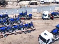 Agriculture Supply Convoy Arrives at Hafter Controlled East Libya