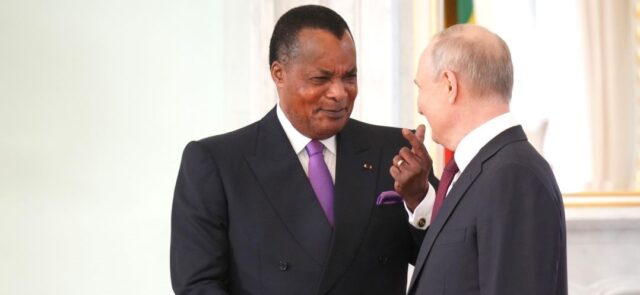 Putin Hosts Congolese President Sassou Nguesso