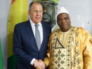 Russian Foreign Minister in Guinea 