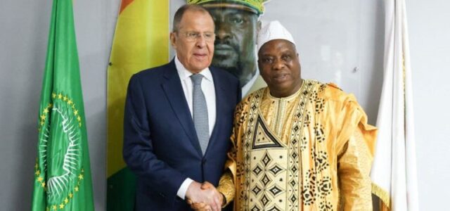 Russian Foreign Minister in Guinea 