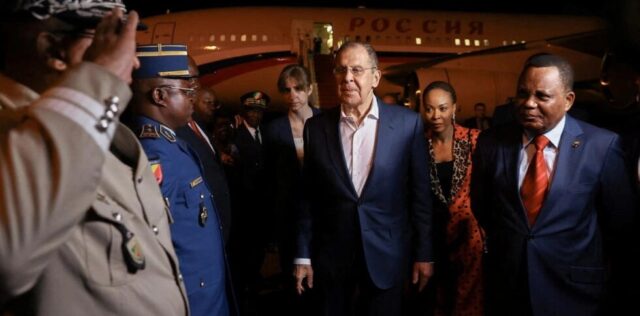 Russian Foreign Minister Holds Parleys with Congolese Authorities