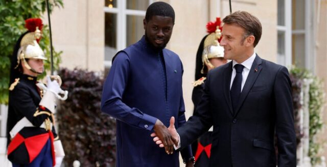 Macron Met Senegal President Faye: Discussed Bilateral Economic Cooperation