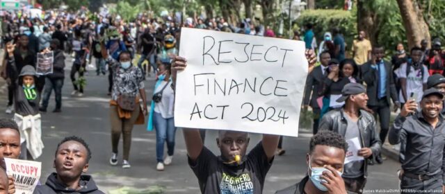 Mass Protest Continues in Kenya against proposed Tax hike