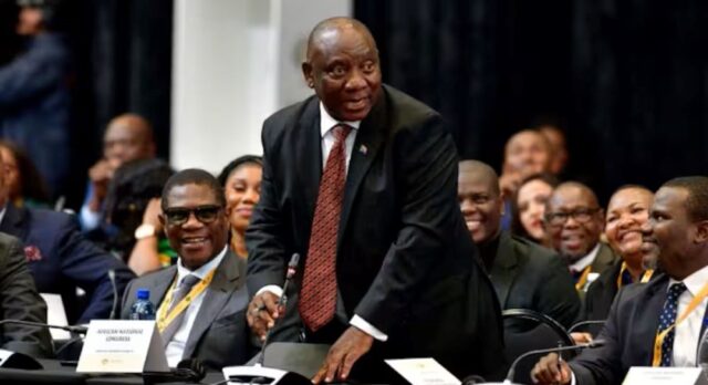 SA: Cyril Ramaphosa Re-elected as President with DA Support