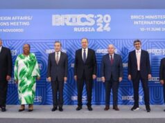 Russian Foreign Minister Holds Parleys with BRICS Counterparts