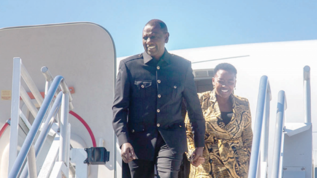 Ruto Lands in Controversy for Using Private Jet for US Visit