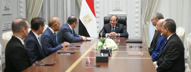 APA Corporation to expand Apache's Activities in Egypt Holds Meeting with PM El-Sisi