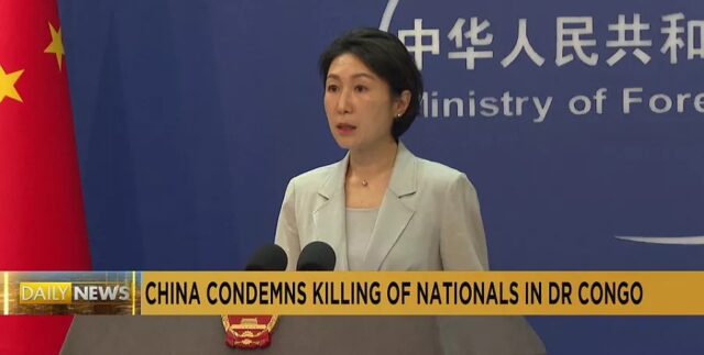 China confirmed that at least 6 of its citizens have died and several others are missing following an attack by armed militia in the Democratic Republic of Congo. It strongly condemned the attack which took place on Wednesday at a Chinese-linked mining site in the gold-rich northeastern Ituri province.