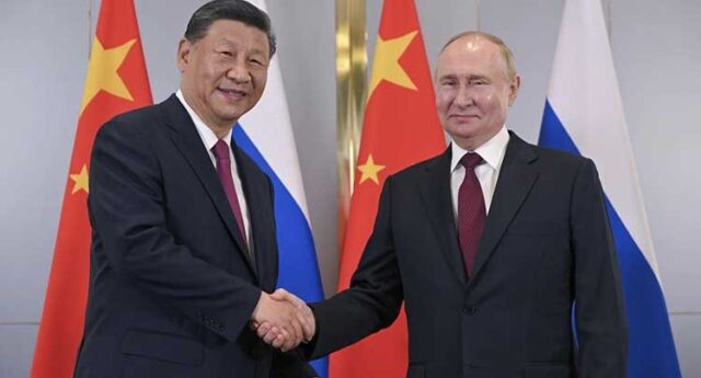 Xi Meets Putin at SCO Summit in Kazakhstan