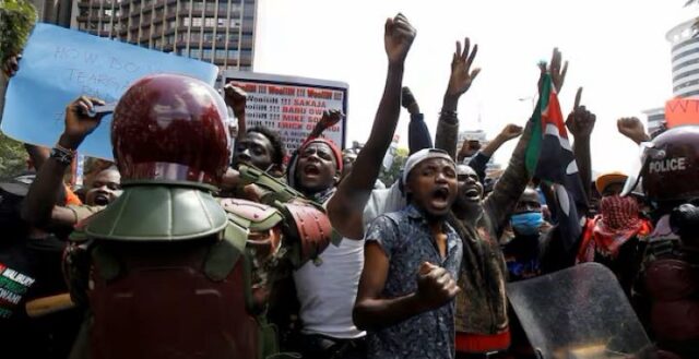 Protests Continue in Certain Parts of Kenya