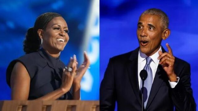 Obamas Give Solid Endorsement to Kamala Harris at Democrat’s National Convention