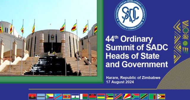 SADC Leaders Gather in Harare for High-Level 44th Summit