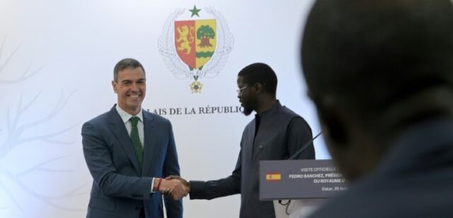 Spanish Prime Minister Pedro Sánchez met with Senegal President Bassirou Diomaye Faye at Dakar as the last of his visits to Sahel countries.