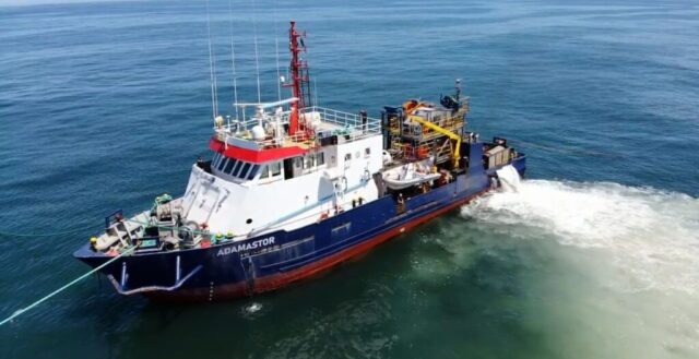 Kenzoll Capital Acquires Offshore Mining Vessel Adamastor