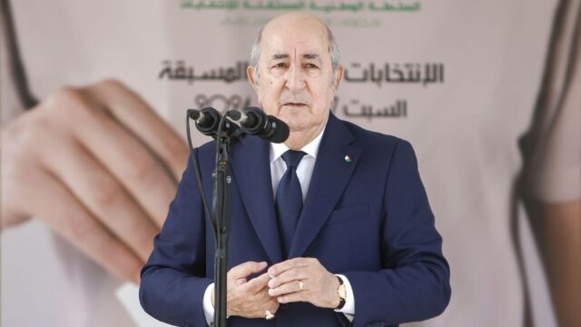 Abdelmadjid Tebboune Joins Challengers in Criticizing Election Commission