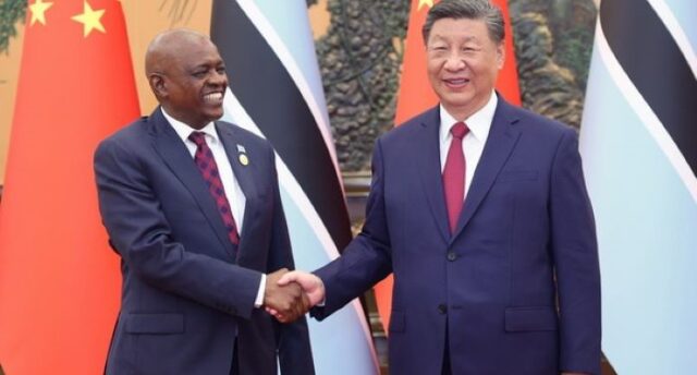 Botswana President Dr Mokgweetsi Masisi Supports One China Policy