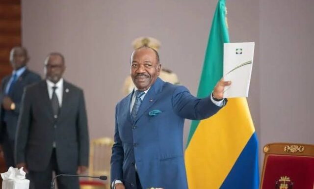 Draft Version of New Constitution Handed Over to Transitional President of Gabon Brice Oligui Nguema