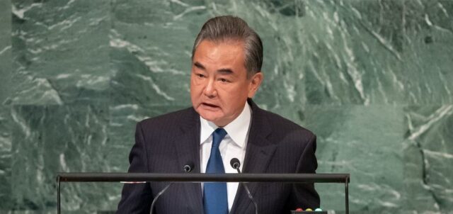 China’s Foreign Minister Calls on Countries to Follow UN Charter