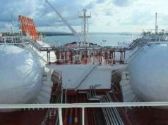 First ever LNG Tanker Berthed in Mombasa