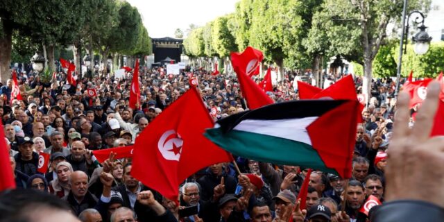 Protests in Tunisia Before Presidential Election