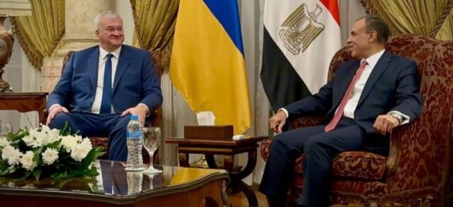 Egypt & Ukraine Foreign Ministers Hold Parleys