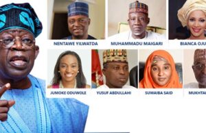 Nigerian President Bola Tinubu Rejigs Ministry: Four Ministers Axed