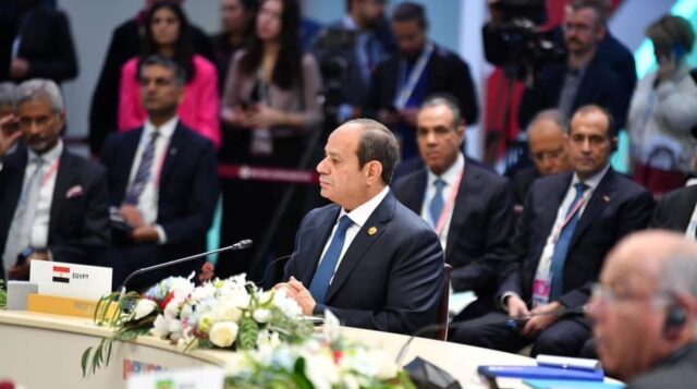 BRICS Summit: Egyptian President Calls for Sustainable Debt Management for Developing Countries.