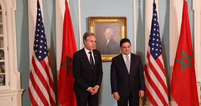 Blinken Meets Moroccan Counterpart to Discuss North Africa & Middle East Issues