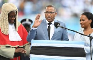 Botswana’s New President Sworn -in