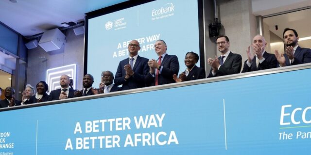 USD 400m Eurobond Issuance Celebrated by Ecobank at LSE Market Opening