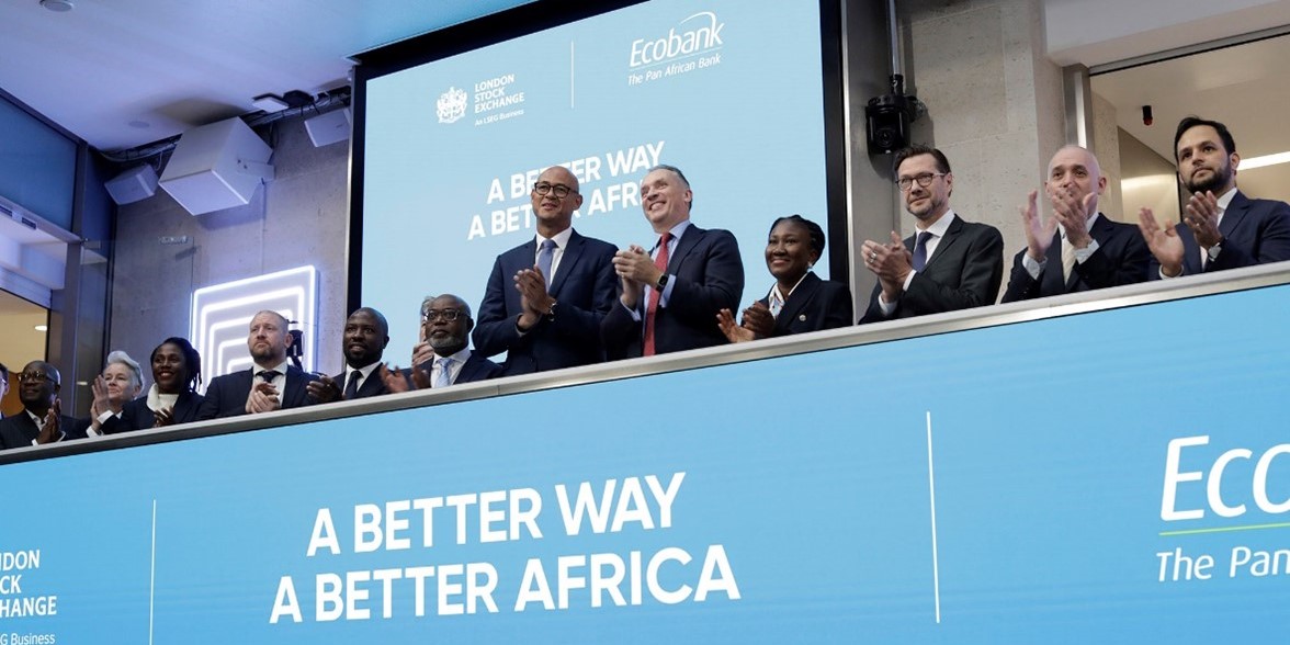 USD 400m Eurobond Issuance Celebrated by Ecobank at LSE Market Opening USD 400m Eurobond Issuance Celebrated by Ecobank at LSE Market Opening