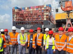 Nigeria: EA Centaurus, the Largest Cargo Vessel to Ever Visit Lagos Port Complex.