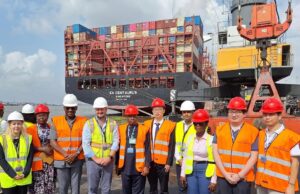 Nigeria: EA Centaurus, the Largest Cargo Vessel to Ever Visit Lagos Port Complex.