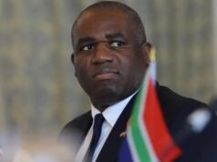 UK Foreign Secretary David Lammy in South Africa