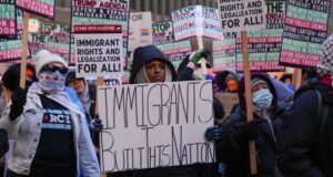 Protests in Los Angeles Against Trump’s Executive Order on Immigration