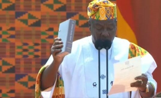  Johan Mahama Sworn in as Ghana’s President for Third Time