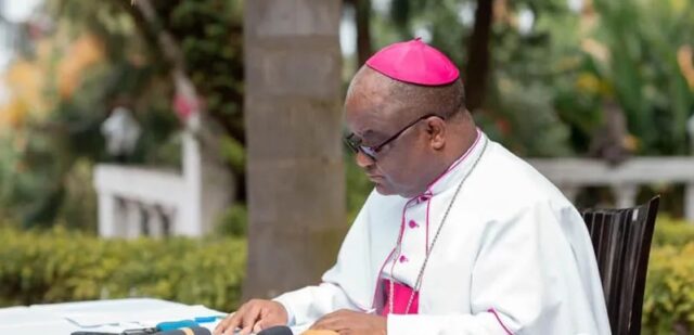 Congo Bishop Corneille Nangaa, one of the leaders of M23, was also in the congregation. In his homily, Goma bishop Willy Ngumbi Ngengele made a passionate plea for peace. The Bishop pleaded to work for peace and shun evil and death.