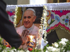 Goma Mourns the Death of Pope Francis
