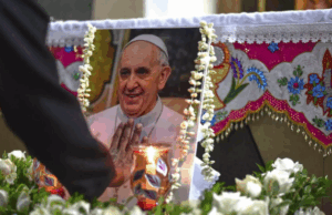 Goma Mourns the Death of Pope Francis