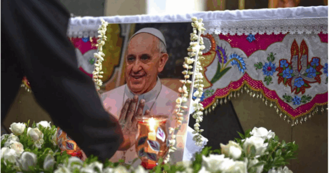 Pope Francis Goma Mourns the Death of Pope Francis