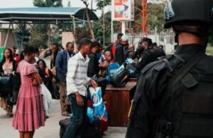 Hundreds of stranded Congolese soldiers and police officers, along with their families, were being transferred from the rebel-controlled city of Goma in eastern Congo to the capital, the International Committee of the Red Cross announced Wednesday.