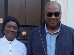 Ghana’s President Mahama Visits His Ailing Deputy in London
