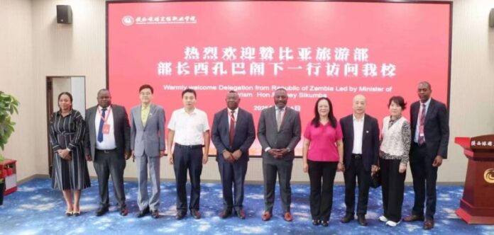 Zambia Explores Tourism Training Partnership with China’s Shaanxi College to Boost Skills and Innovation